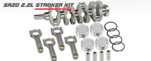 SR20 2.2L STROKER KIT (I-BEAM RODS / 87.0MM BORE)