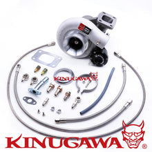 Load image into Gallery viewer, Kinugawa STS Advanced Ball Bearing Turbocharger 3&quot; Non-Anti Surge TD05H-16KX Point Milling 6cm T3 V-Band for Nissan Safari Patrol GQ TD42 GR GQ GU Low Mount
