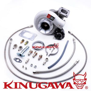 Kinugawa STS Advanced Ball Bearing Turbocharger 3" Non-Anti Surge TD05H-16KX Point Milling 6cm T3 V-Band for Nissan Safari Patrol GQ TD42 GR GQ GU Low Mount