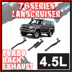 Toyota Landcruiser 76 Series Wagon Ignite Exhaust