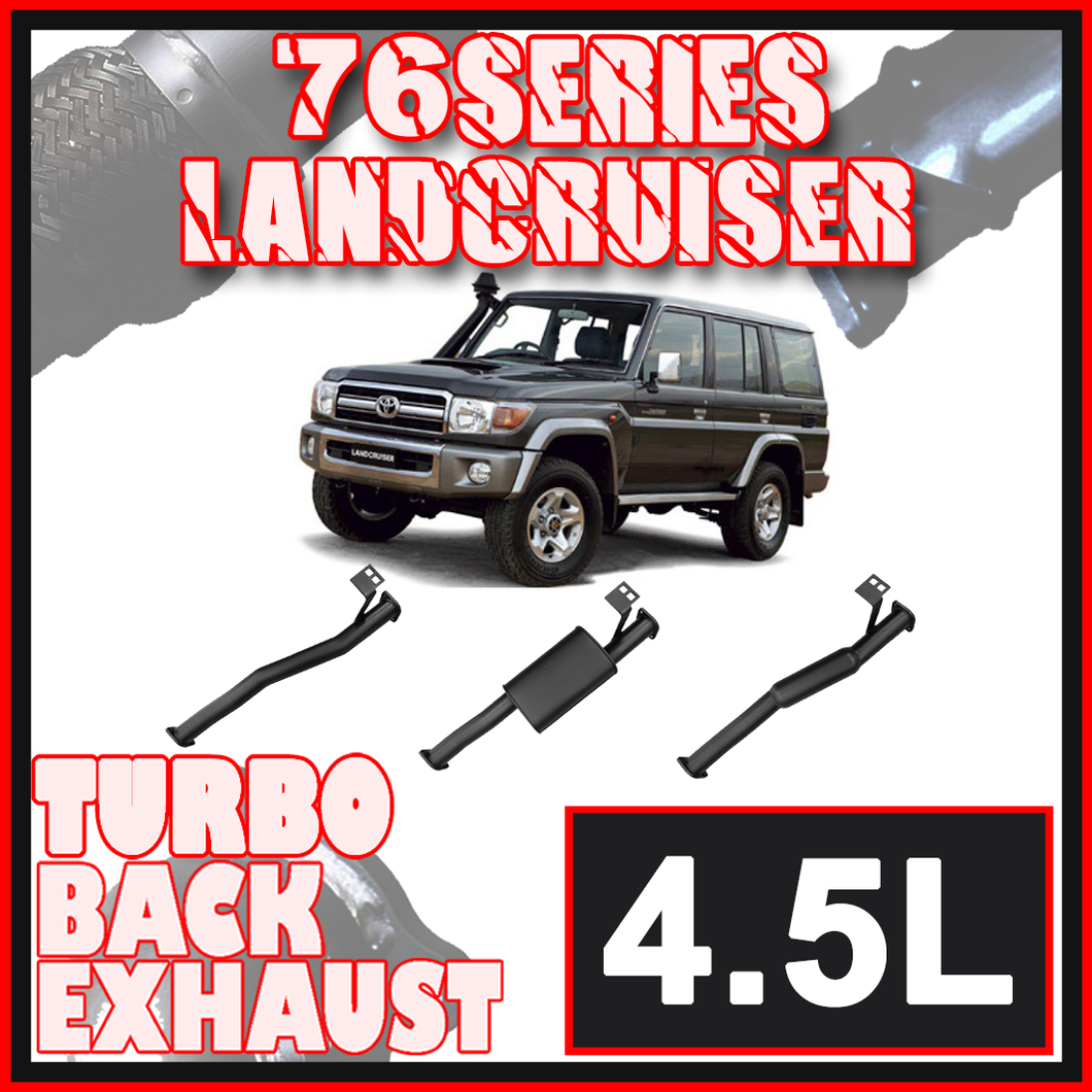 Toyota Landcruiser 76 Series Wagon Ignite Exhaust