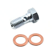 Load image into Gallery viewer, Steel Banjo Bolt with Copper Washers M10x1.5
