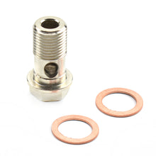 Load image into Gallery viewer, Steel Banjo Bolt with Copper Washers M16x1.5
