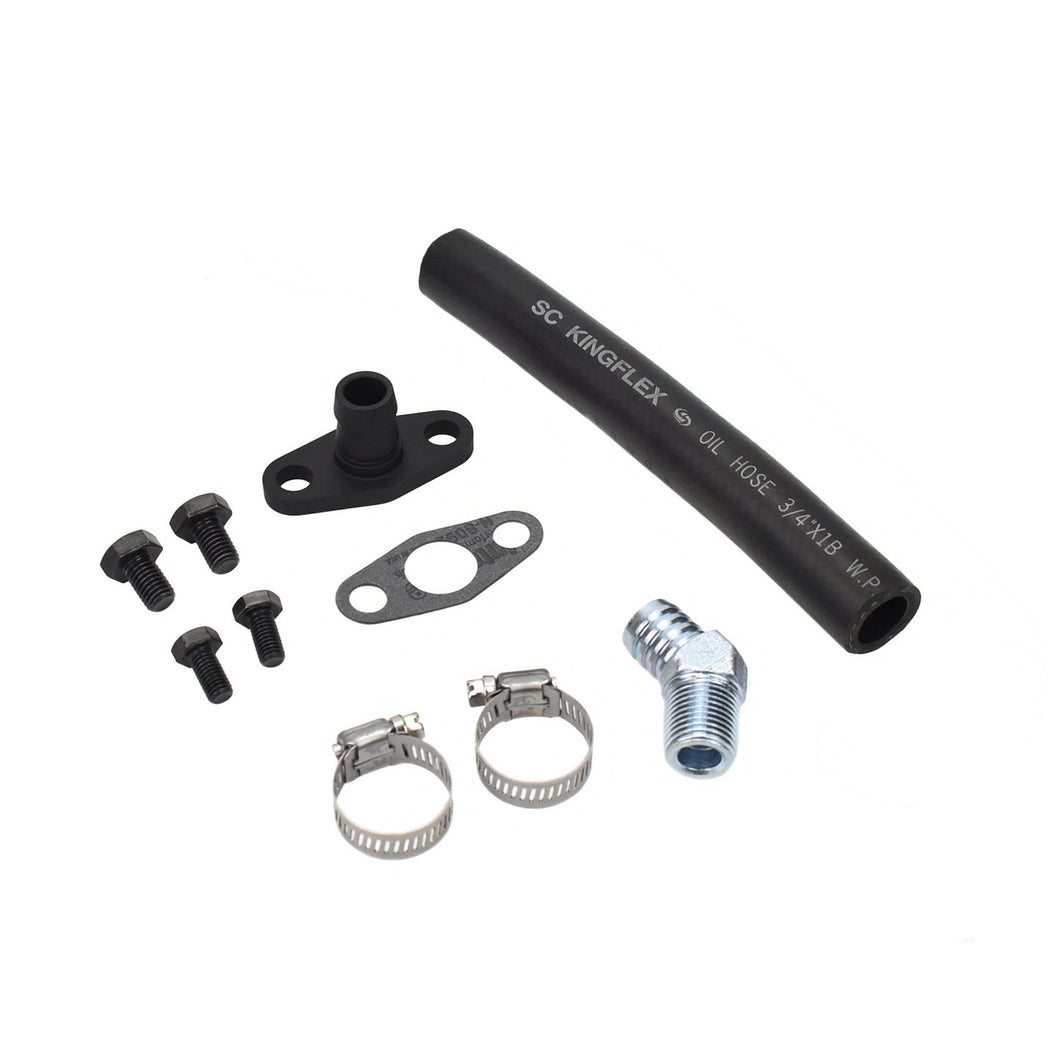 Turbo Oil Drain Hose Kit Nissan Silvia SR20DET with Garrett T3 T4