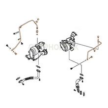 Load image into Gallery viewer, Turbo Oil Feed Line Kit Mitsubishi 3000GT Dodge Stealth VR-4 6G72TT TD04-09B

