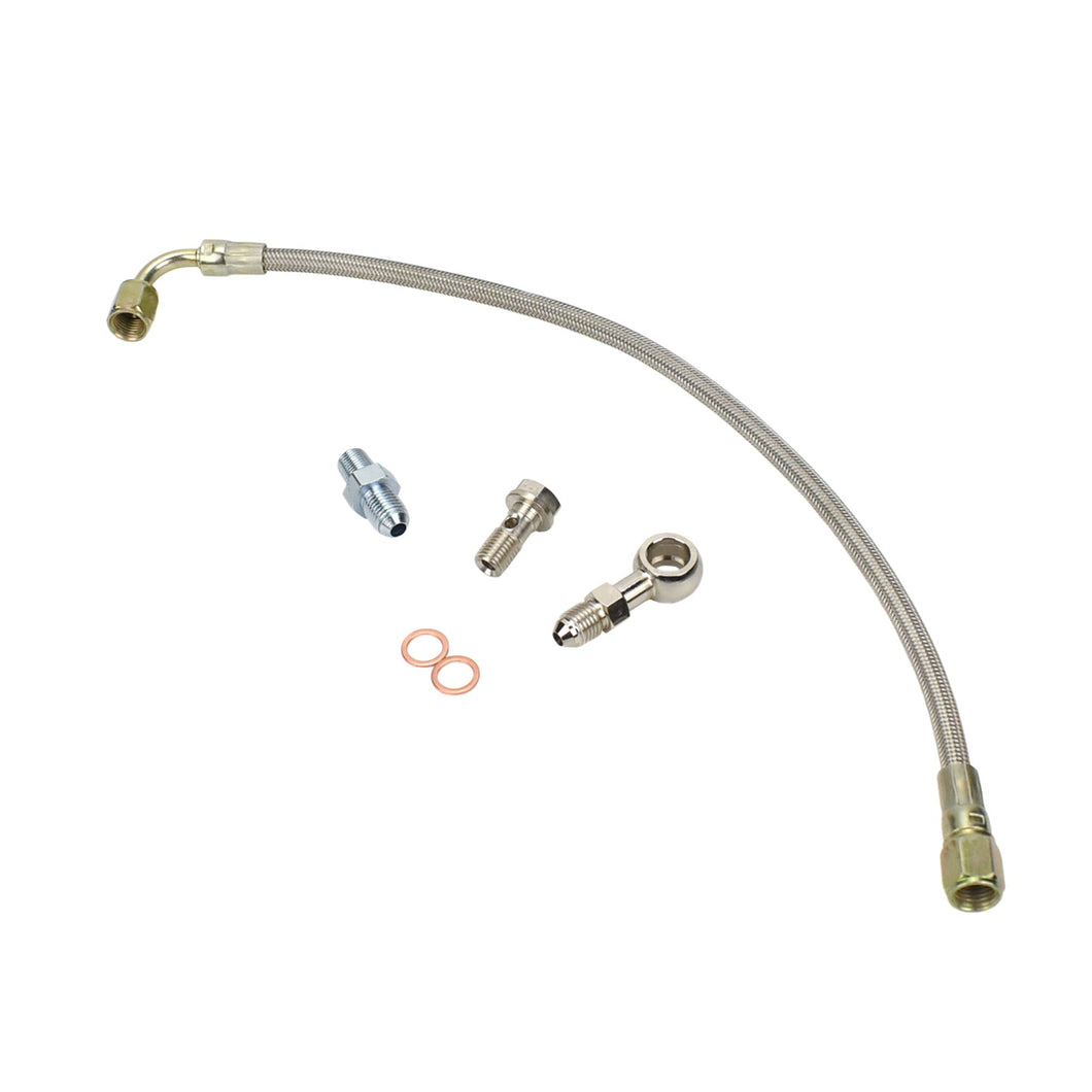 Turbo Oil Feed Line Kit 4G63T EVO 4~9 Precision PTE (Head Location)