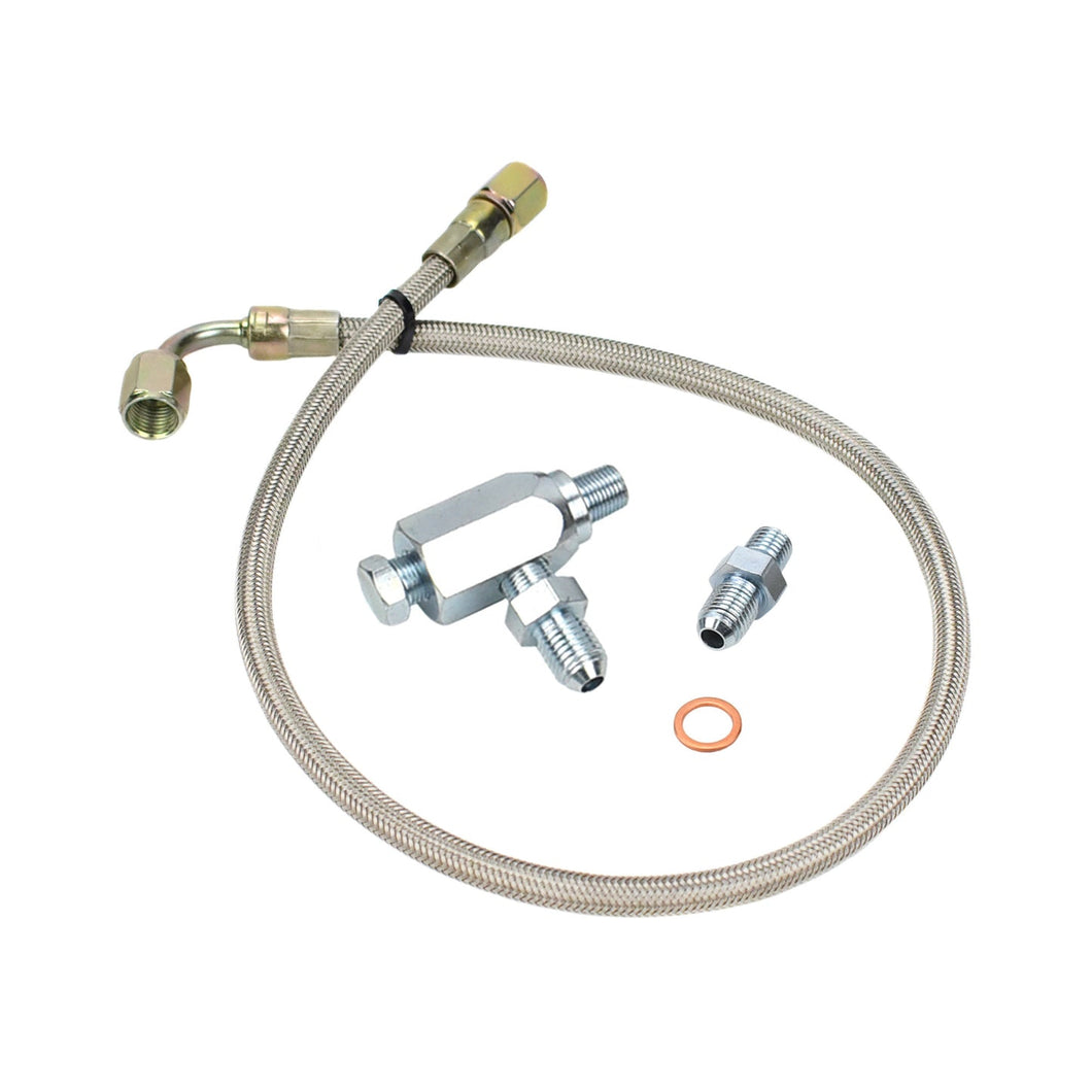 Turbo Oil Feed Line Kit Nissan TD42 GQ with TD05H Oil-Cooled
