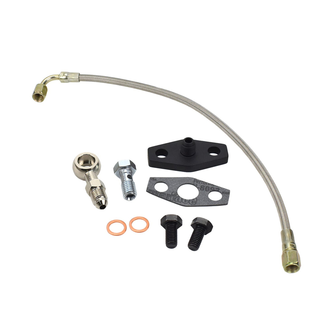 Turbo Oil Feed Line Kit Nissan TD42 GU with Holset Super HX30