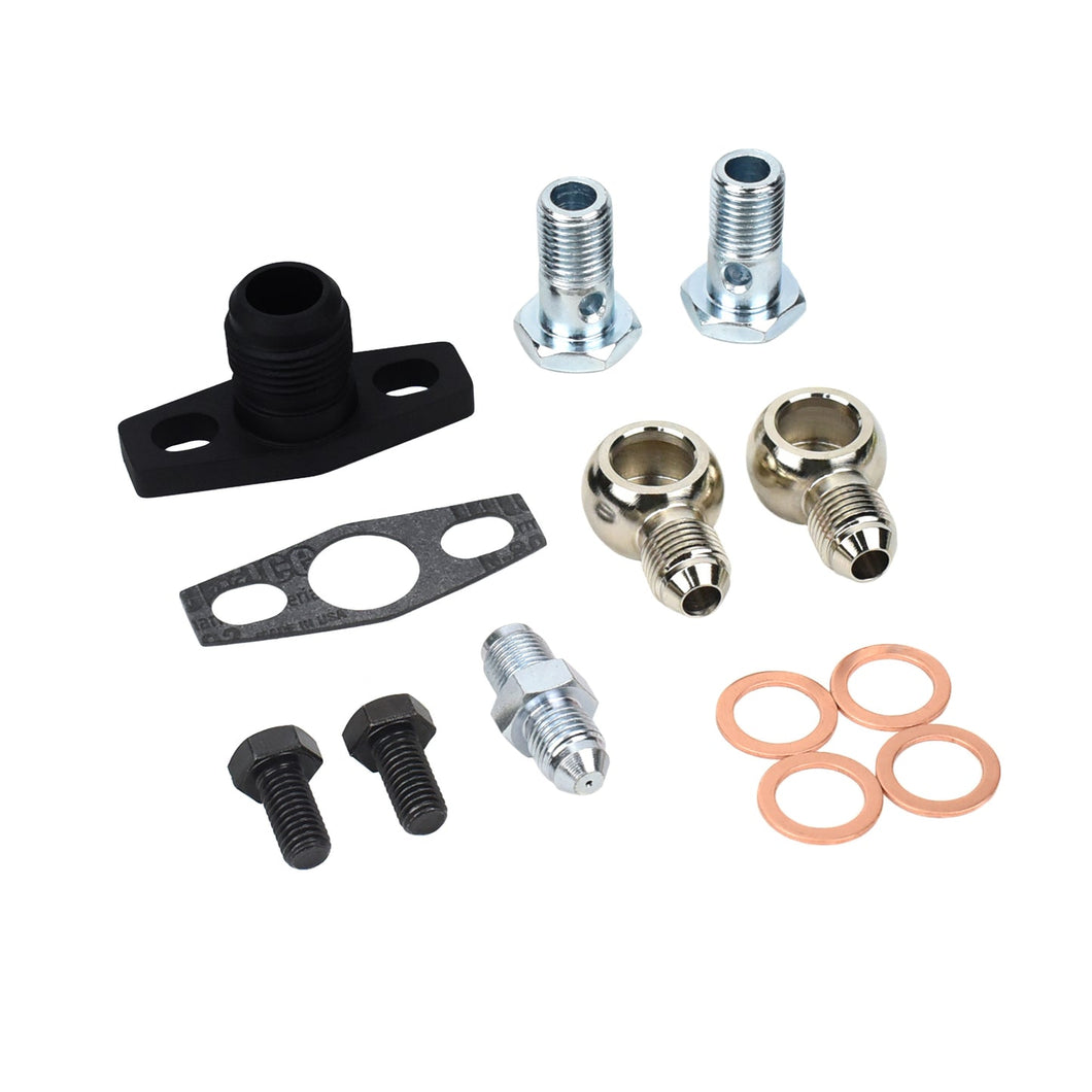 Turbo Oil Water Fitting Kit Garrett GT25R GT28R GT29R GT30R GT35R