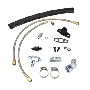 Turbo Oil Feed Return Line Kit Honda Civic B/D Series with TD04H TD05H Oil-Cooled