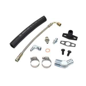Turbo Oil Feed Return Line Kit Nissan RB20 RB25 RB30 with Garrett GT28R GT30R GT35R