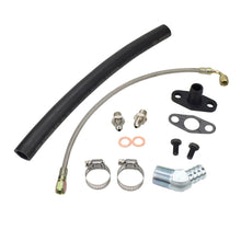 Load image into Gallery viewer, Turbo Oil Feed Return Line Kit Nissan RB20DET RB25DET with stock turbo
