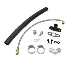 Load image into Gallery viewer, Turbo Oil Feed Return Line Kit Nissan SR20DET with TD05H TD06 Oil-Cooled
