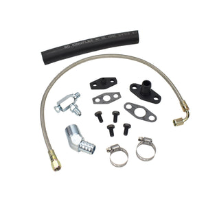 Turbo Oil Feed Return Line Kit Nissan TD42 GQ with Hitachi HT18