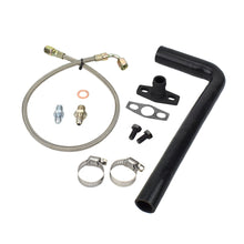 Load image into Gallery viewer, Turbo Oil Feed Return Line Kit Toyota Land Cruiser 1HD with Garrett GT28R
