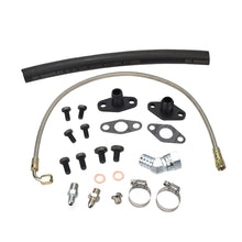 Load image into Gallery viewer, Turbo Oil Feed Return Line Kit Toyota Supra 1JZ 2JZ with BorgWarner S200 S300 S400
