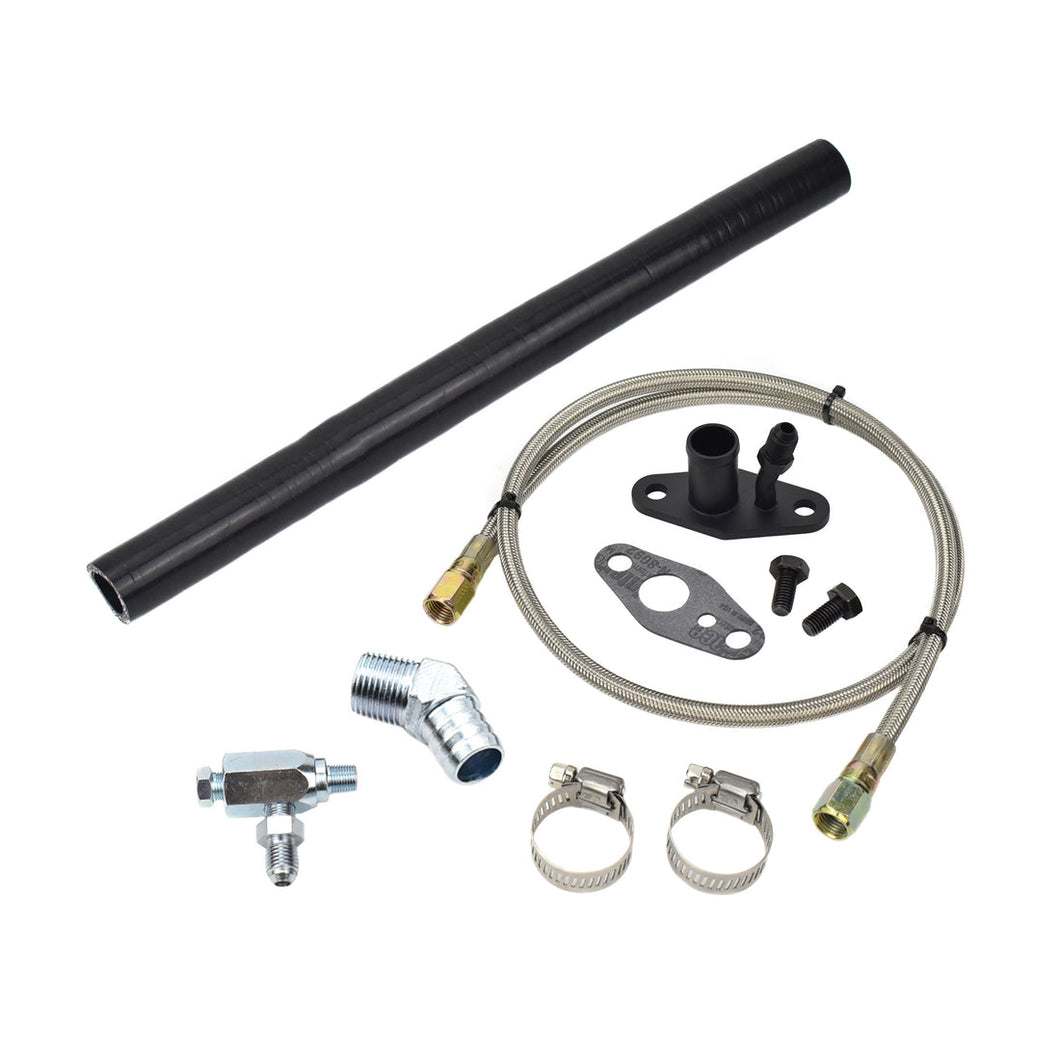 Turbo Oil Feed Return Line Kit Toyota Land Cruiser 2H with CT26