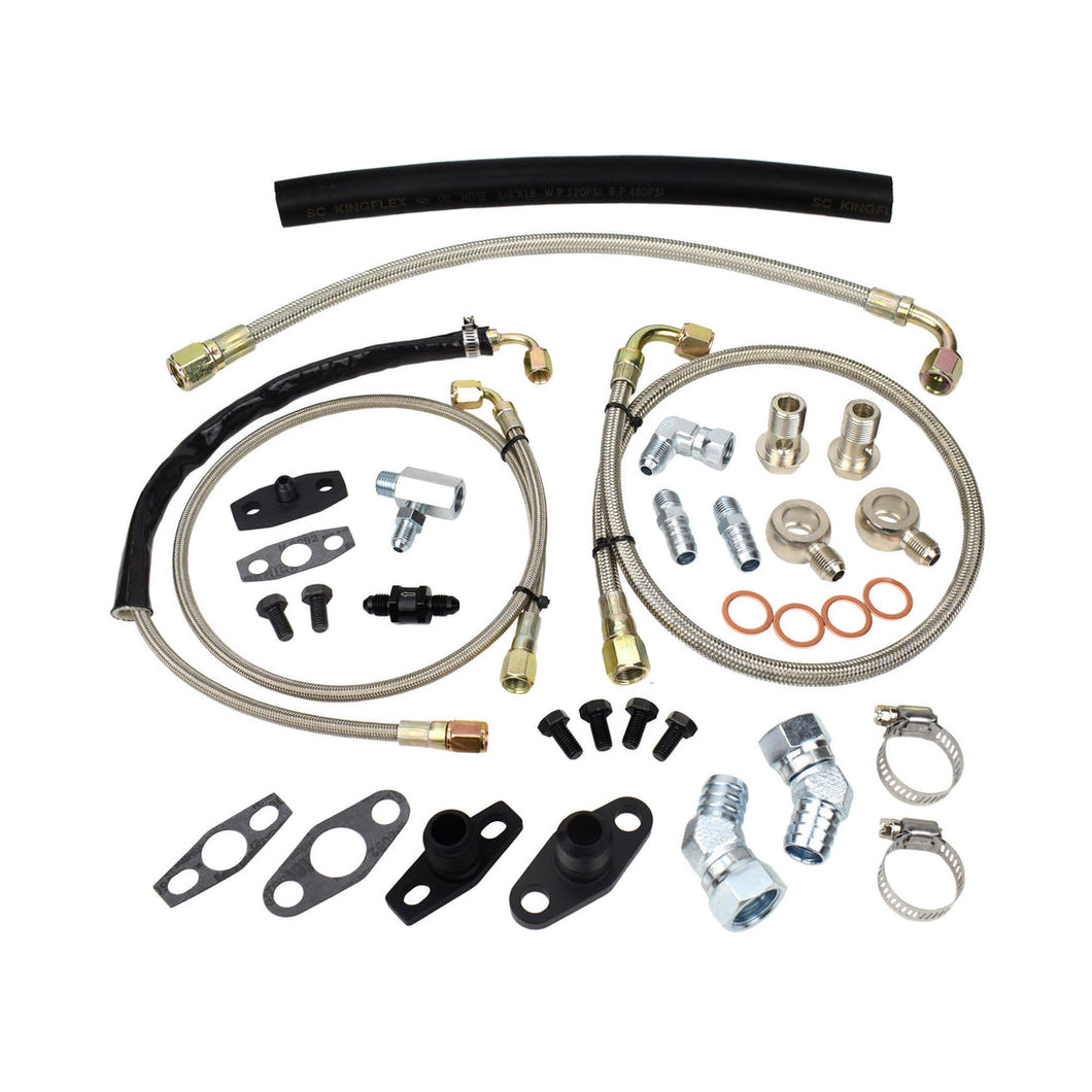 Turbo Oil Water Line Kit Ford Falcon XR6 FG Garrett GT4202 GT4294