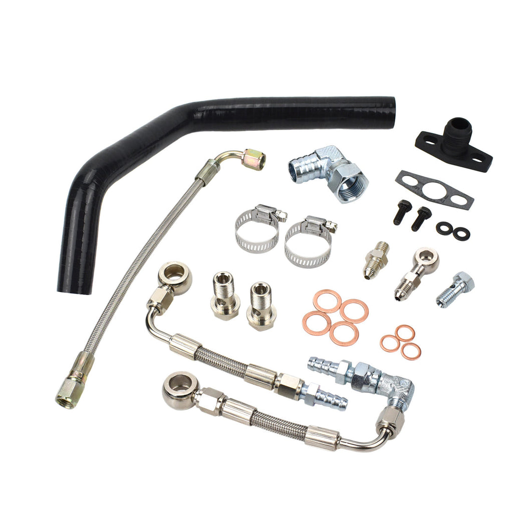 Turbo Oil Water Line Kit Mazda Bravo B2500 / Ford Courier WL-T 2.5L with VJ25 VJ26 VJ33