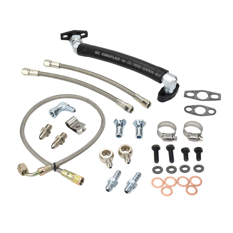 Turbo Oil Water Line Kit Mazdaspeed MS3 MS6 CX-7 Axela 2.3L K0422