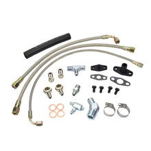 Load image into Gallery viewer, Turbo Oil Water Line Kit Nissan TD42 GQ with Hitachi HT18
