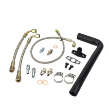 Load image into Gallery viewer, Turbo Oil Water Line Kit Toyota Land Cruiser 1HD with Garrett GT28R

