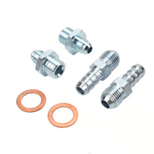 Load image into Gallery viewer, 6AN to M18x1.5 Turbo Water Adapter &amp; Barb Fitting Kit

