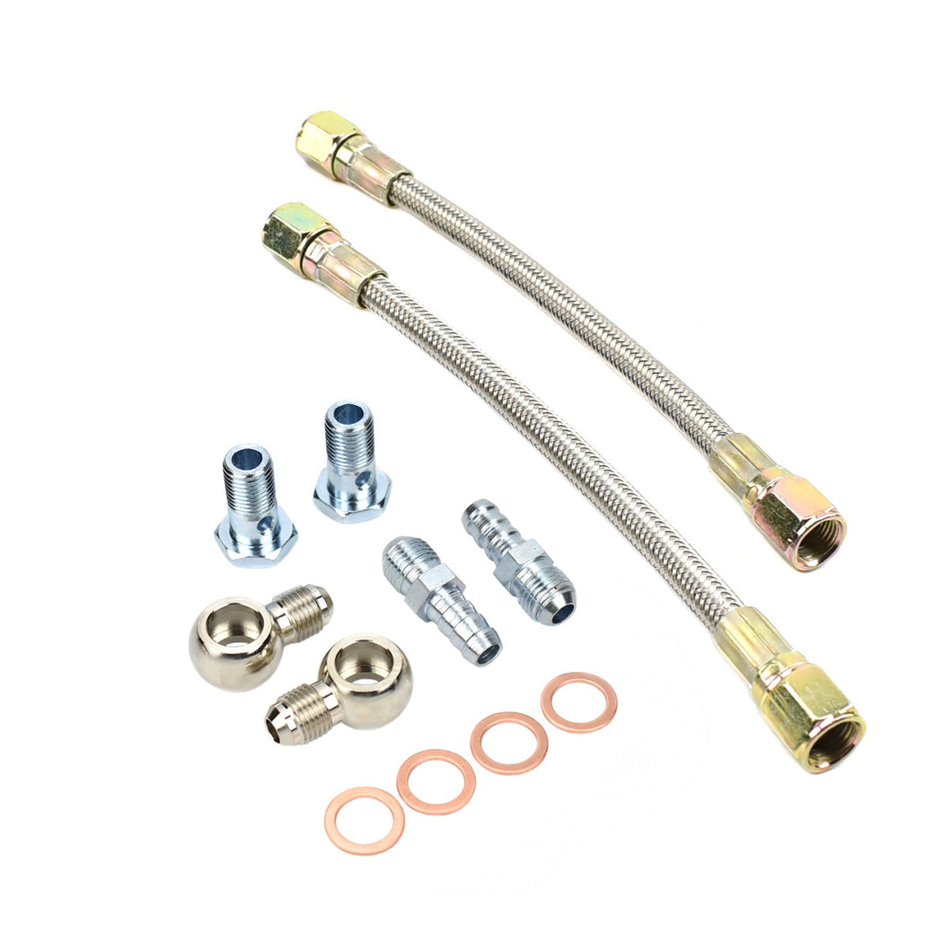 Universal Turbo Water Line Kit 6AN 3/8