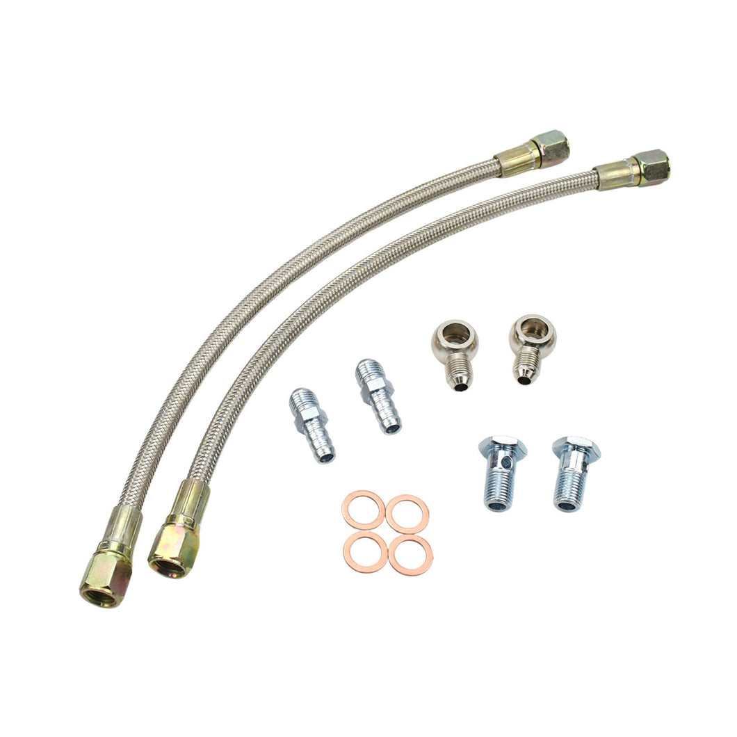 Turbo Water Line Kit Mitsubishi 4G63T EVO 4~9 Garrett GT30R GT35R