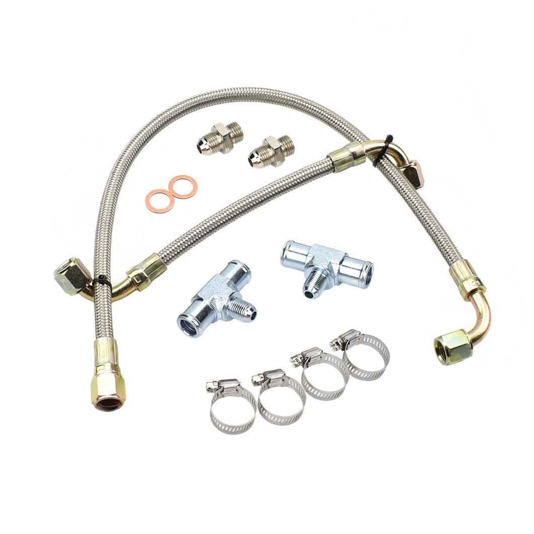 Turbo Water Line Kit Toyota Hilux 3.0L 5L 5LE with Garrett GT25R GT28R