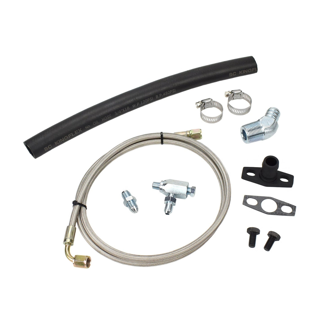 Universal Turbo Oil Feed Return Line Kit Garrett T25 T28