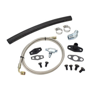 Universal Turbo Oil Feed Return Line Kit Hitachi HT18
