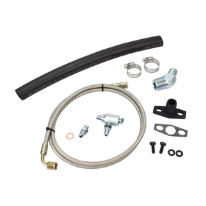 Universal Turbo Oil Feed Return Line Kit Holset HX25 HX27 HE221W