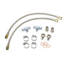 Load image into Gallery viewer, Universal Turbo Water Line Kit 6AN 3/8&quot; Hose M16x1.5 (N/A to Turbo)
