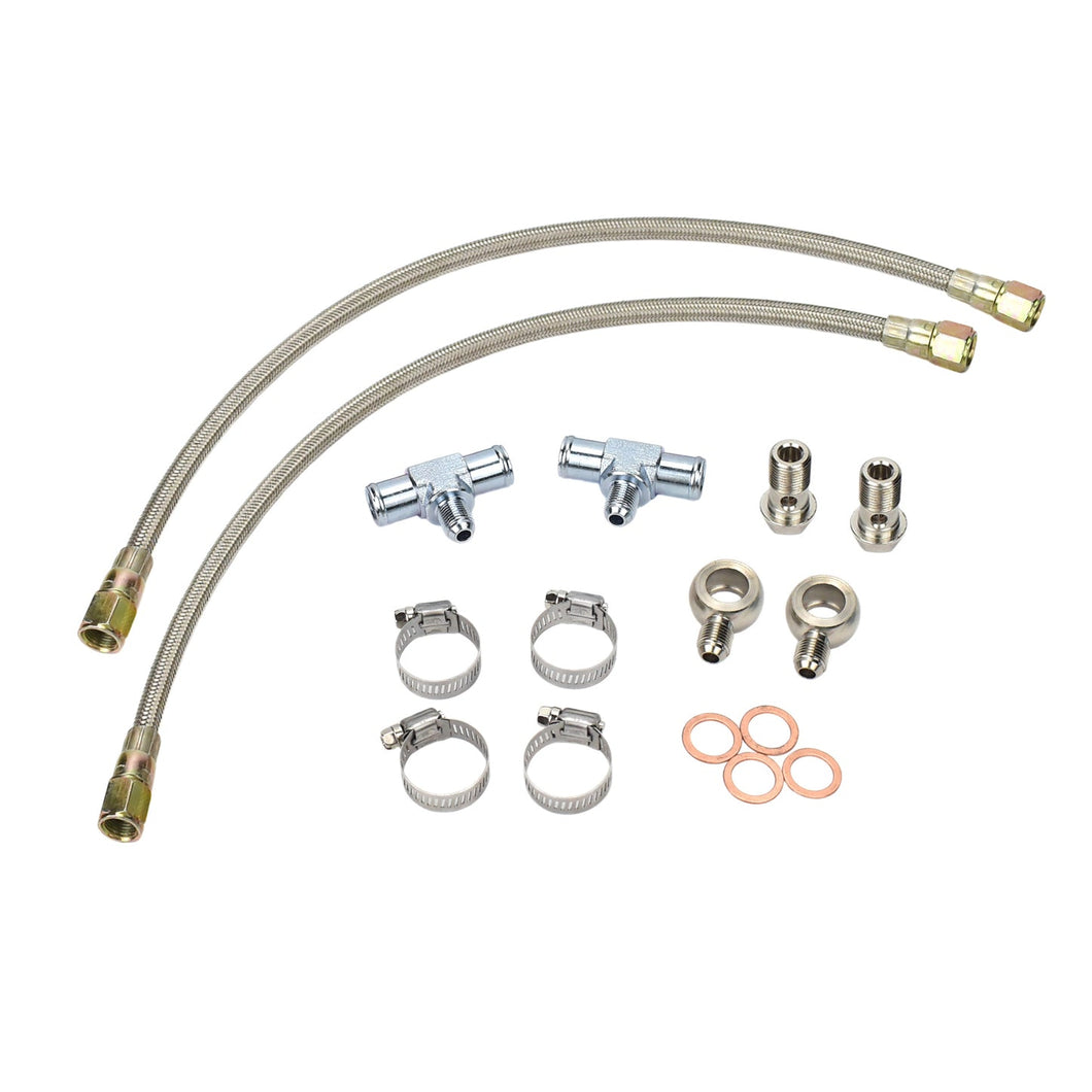 Universal Turbo Water Line Kit 6AN 3/8