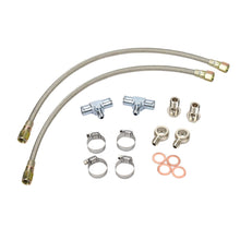 Load image into Gallery viewer, Universal Turbo Water Line Kit 6AN 3/8&quot; Hose M18x1.5 (N/A to Turbo)
