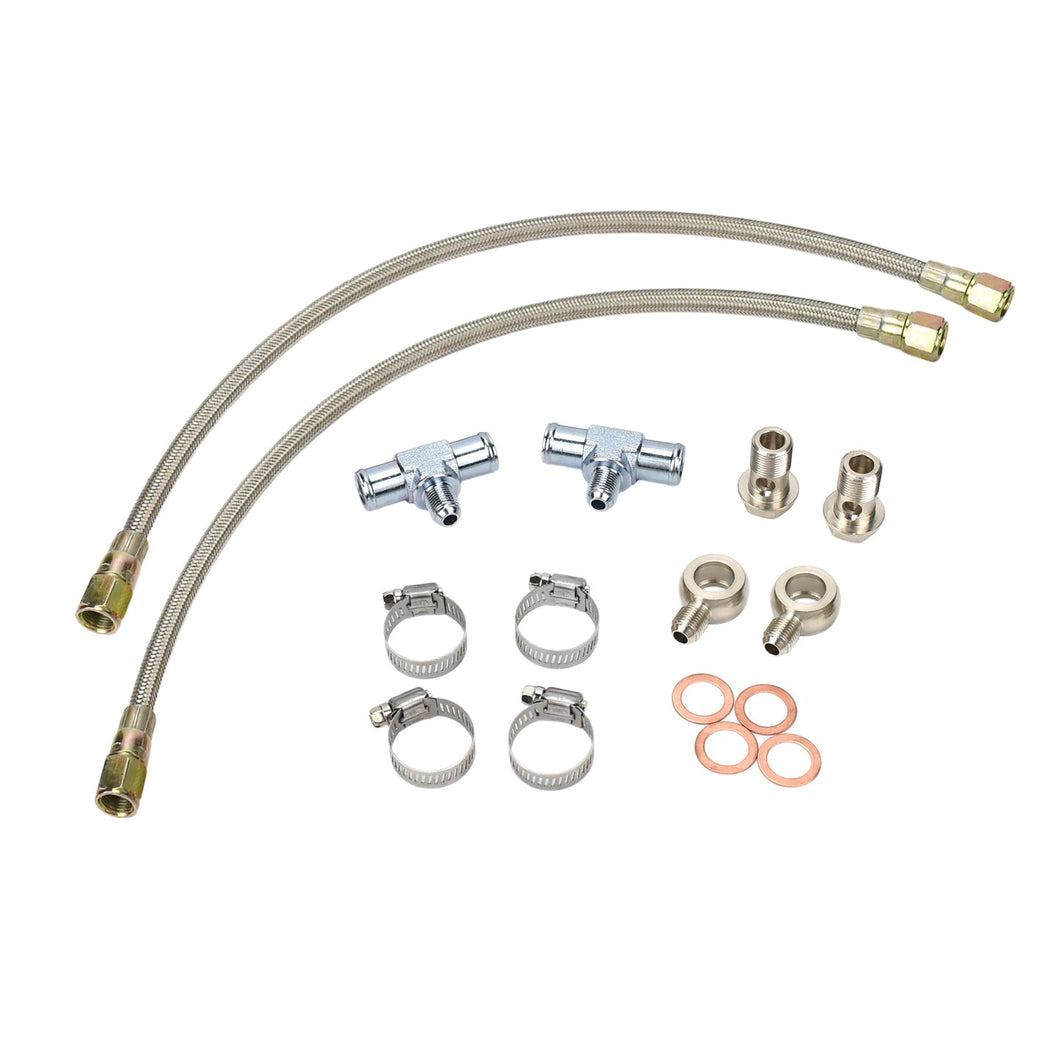 Universal Turbo Water Line Kit 6AN 3/8