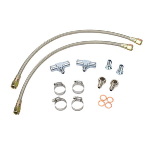 Universal Turbo Water Line Kit 6AN 3/8" Hose M14x1.5 (N/A to Turbo)