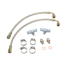 Load image into Gallery viewer, Universal Turbo Water Line Kit 6AN 3/8&quot; Hose M14x1.5 (N/A to Turbo)
