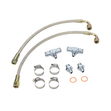Load image into Gallery viewer, Universal Turbo Water Line Kit 6AN 3/8&quot; Hose M16x1.5 (N/A to Turbo)
