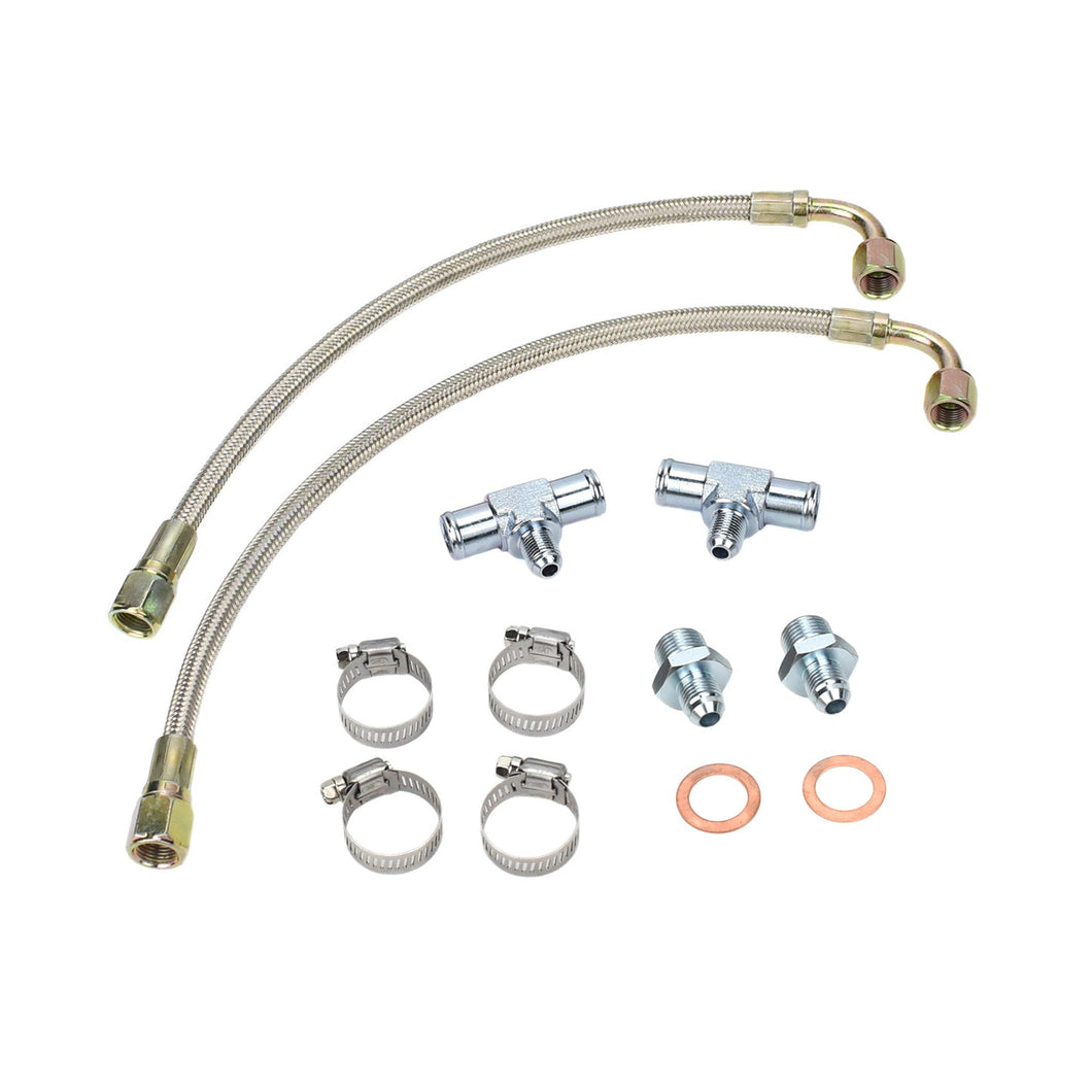 Universal Turbo Water Line Kit 6AN 3/8