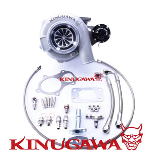 Kinugawa Ball Bearing Turbocharger 4" Anti-Surge GTX3076R T3 5 Bolt for Ford Falcon XR6 BA/BF