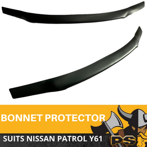 Matte Bonnet Protector for Nissan Patrol Y61 GU4+ Wagon 2004-2015 Tinted Guard
